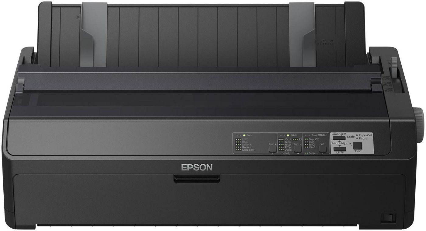 Epson FX-2190II Nadeldrucker – 136 mm, 9-Nadel, USB, Parallel, 198–264 V AC, schwarz