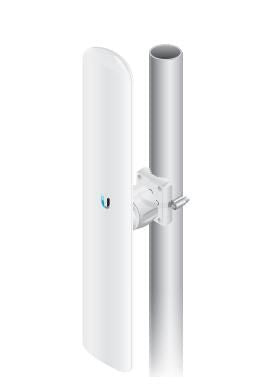 Ubiquiti airMAX LiteBeam AC – MIMO-direktionale Antenne, 5150–5875 MHz, 16 dBi, 1× GbE, PoE, Weiss