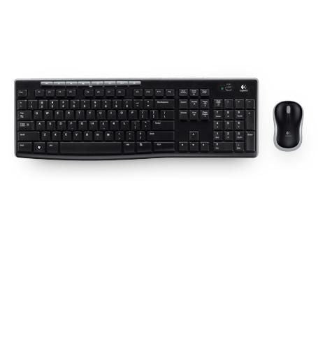 Logitech MK270 Combo – Tastatur, kabellos (2,4 GHz) – für Windows, ChromeOS & Linux