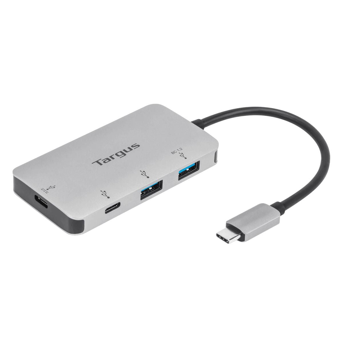 Targus ACH228 USB-Hub – USB-C, 2× USB-A, für Windows/Mac/ChromeOS