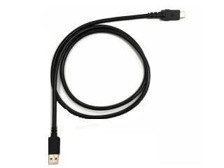 Zebra USB-A auf USB-C Kabel – 1 m – Schwarz – für TC51, TC52, TC56 und mehr