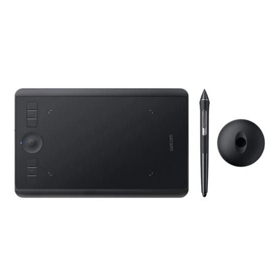Wacom Stifttablet Intuos Pro S, Schwarz, für Windows, macOS