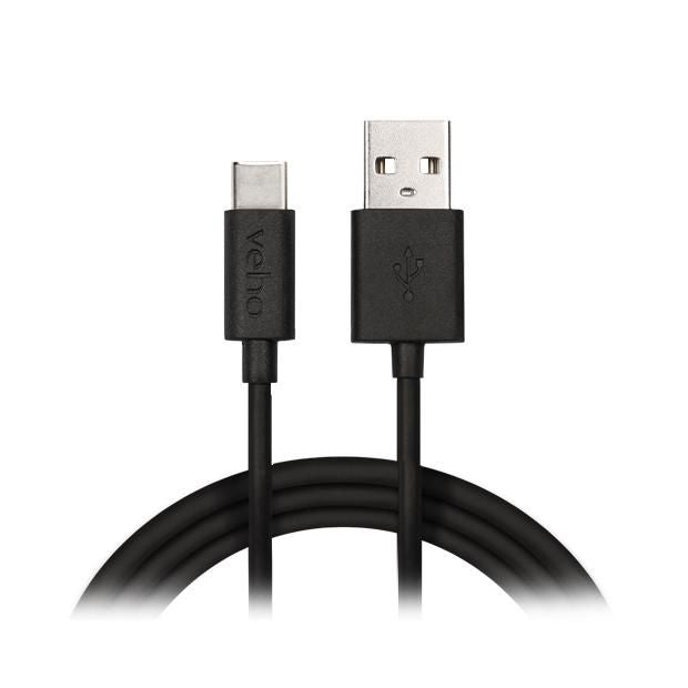 Veho USB-A auf USB-C Kabel – 1 m – Schwarz