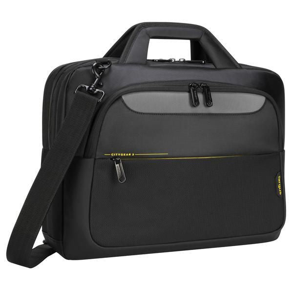 Targus City Gear Notebook-Tasche bis 14" – Trolley-Band, Schultergurt – Schwarz