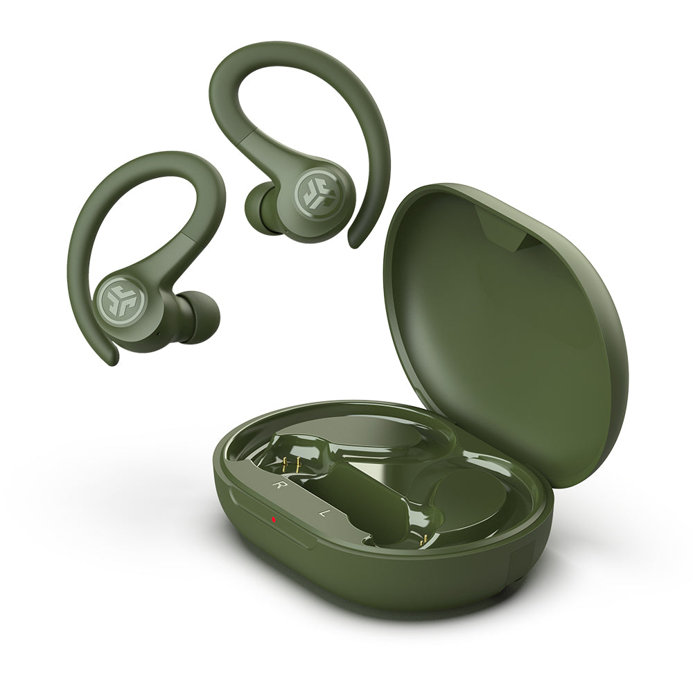 JLab Go Air Sport TWS In-Ear – Stereo, mit Ladecase, Grün, BT 5.1