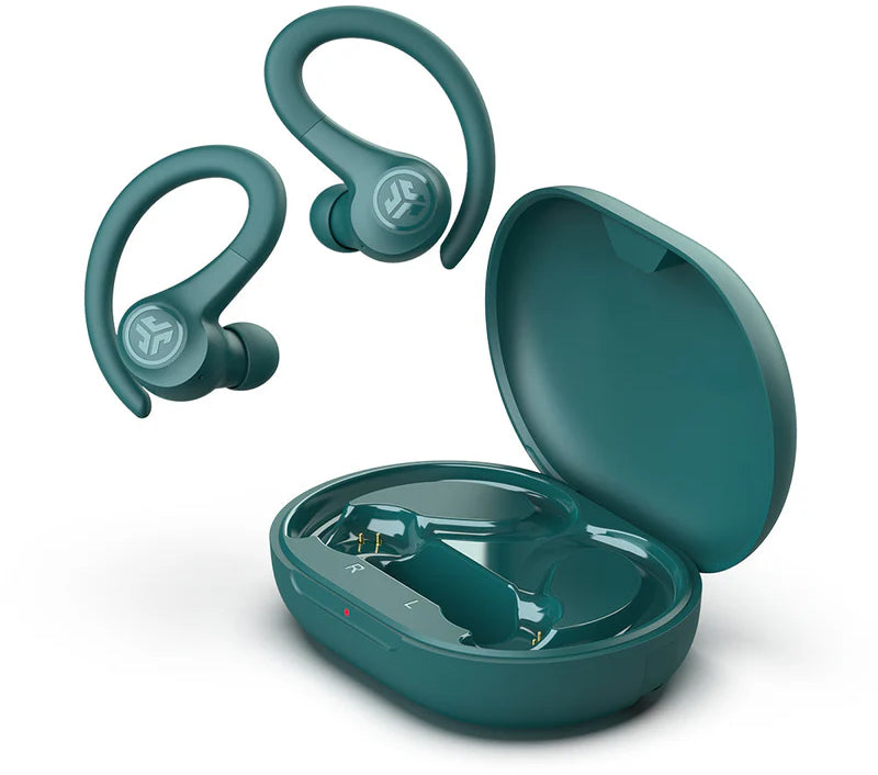 JLab Go Air Sport Ohrbügel True Wireless – Stereo, TWS, mit Ladecase, Türkis, BT 5.1