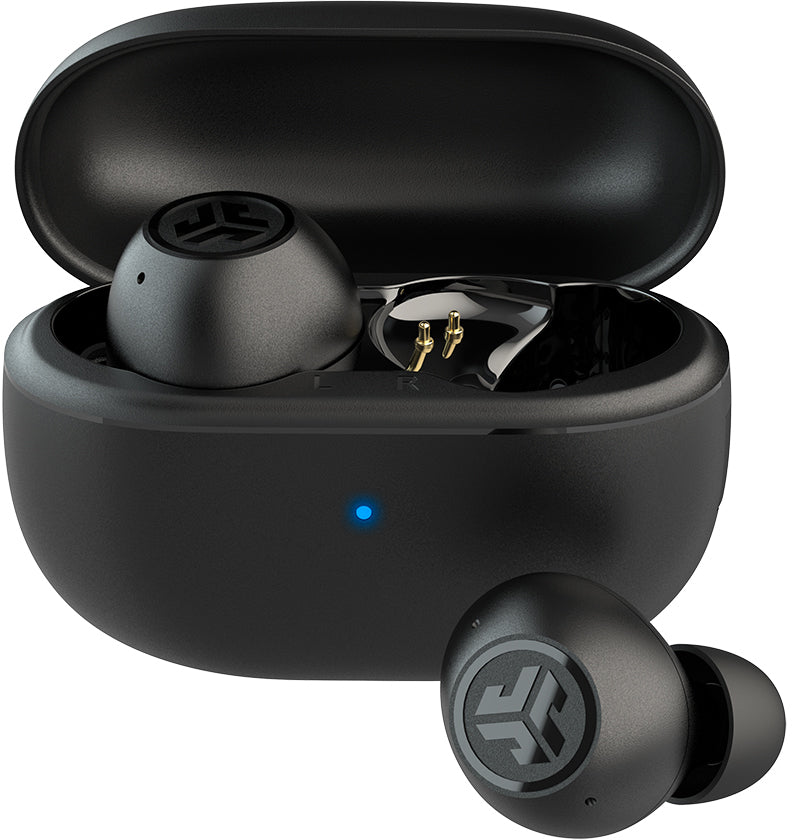JLab Go Pop ANC TWS In-Ear – ANC, mit Ladecase, Schwarz, BT 5.3
