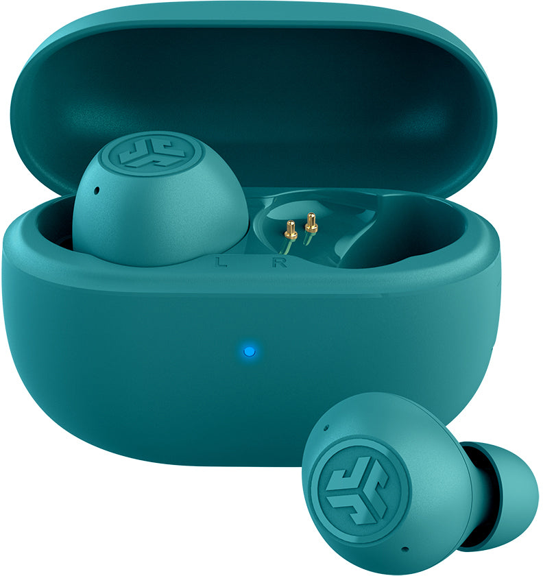 JLab Go Pop ANC TWS In-Ear – ANC, BT 5.3, mit Ladecase, Türkis