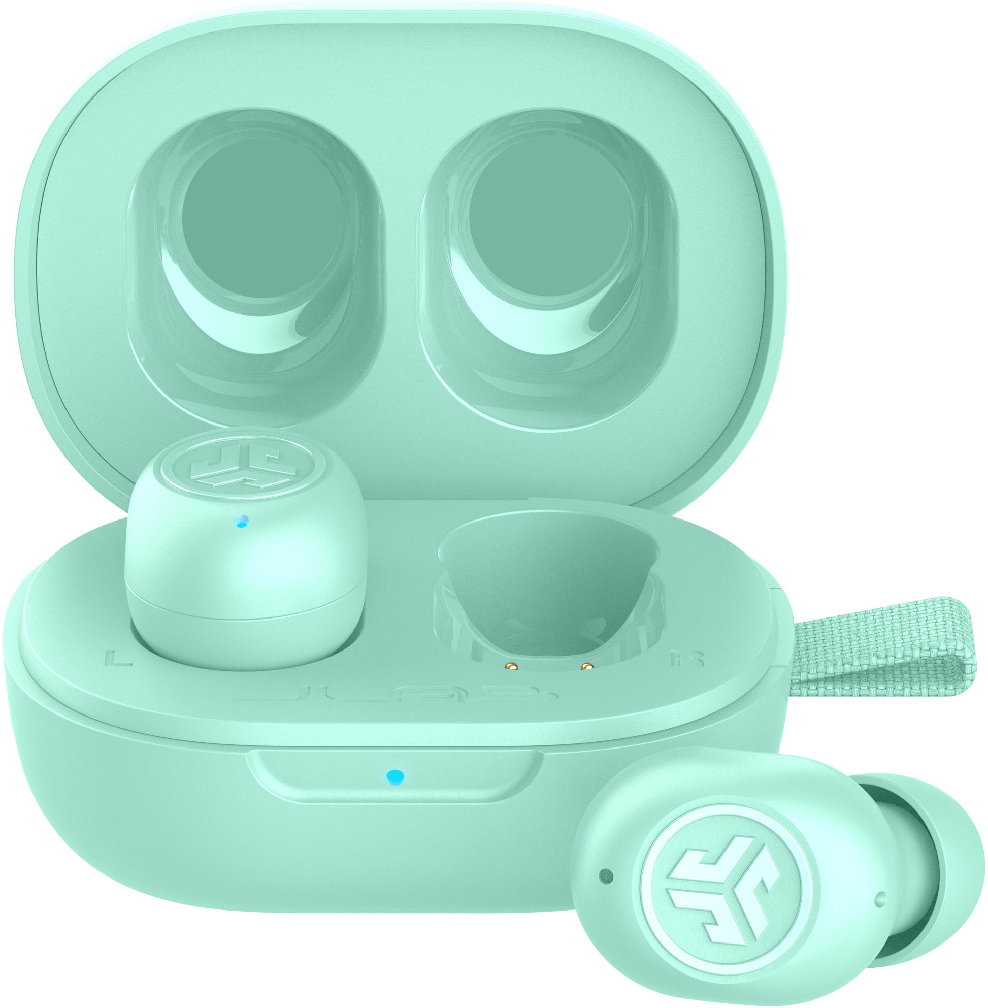 JLab JBuds Mini TWS In-Ear – ANC, mit Ladecase, Mint, BT 5.3