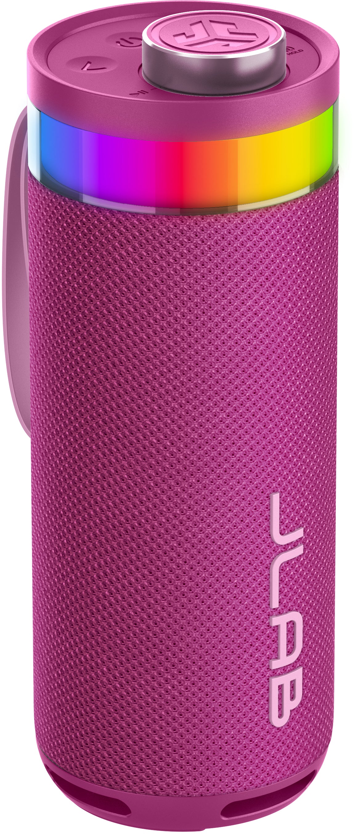 JLab GO Party – Party-Lautsprecher – 10 W, RGB-Beleuchtung, IPX6, 17 h – Mulberry