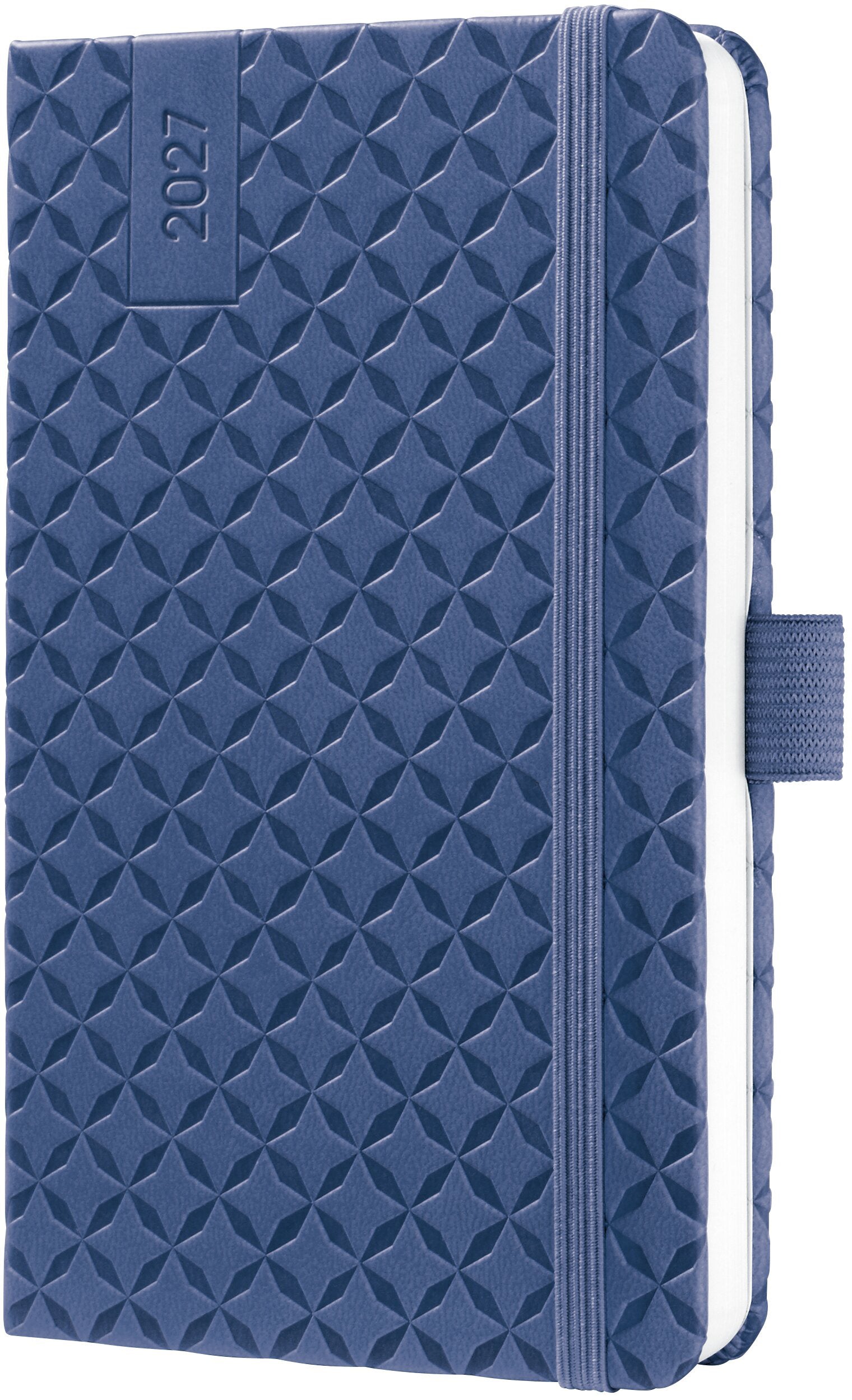 Jolie Flair – Wochenagenda 2027, 1 Woche/2 Seiten, A6, Hardcover, Indigo