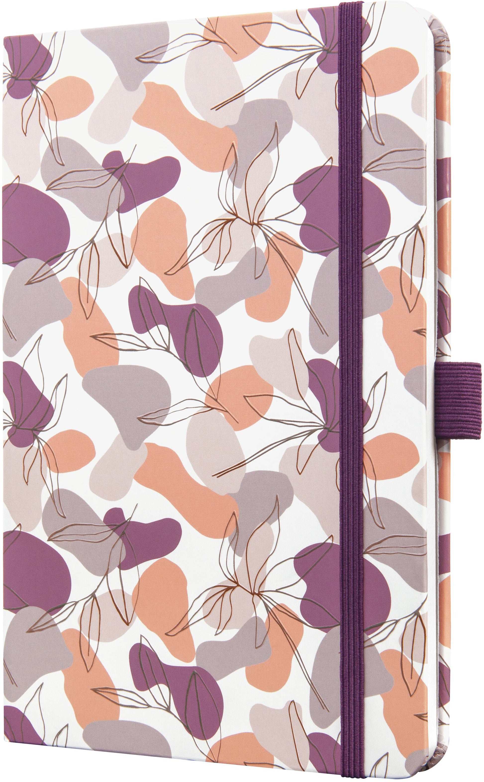 Jolie Agenda Beauty 7J359 – Wochenagenda 2027, 1 Woche/2 Seiten, A5, Hardcover, Summer Leaves