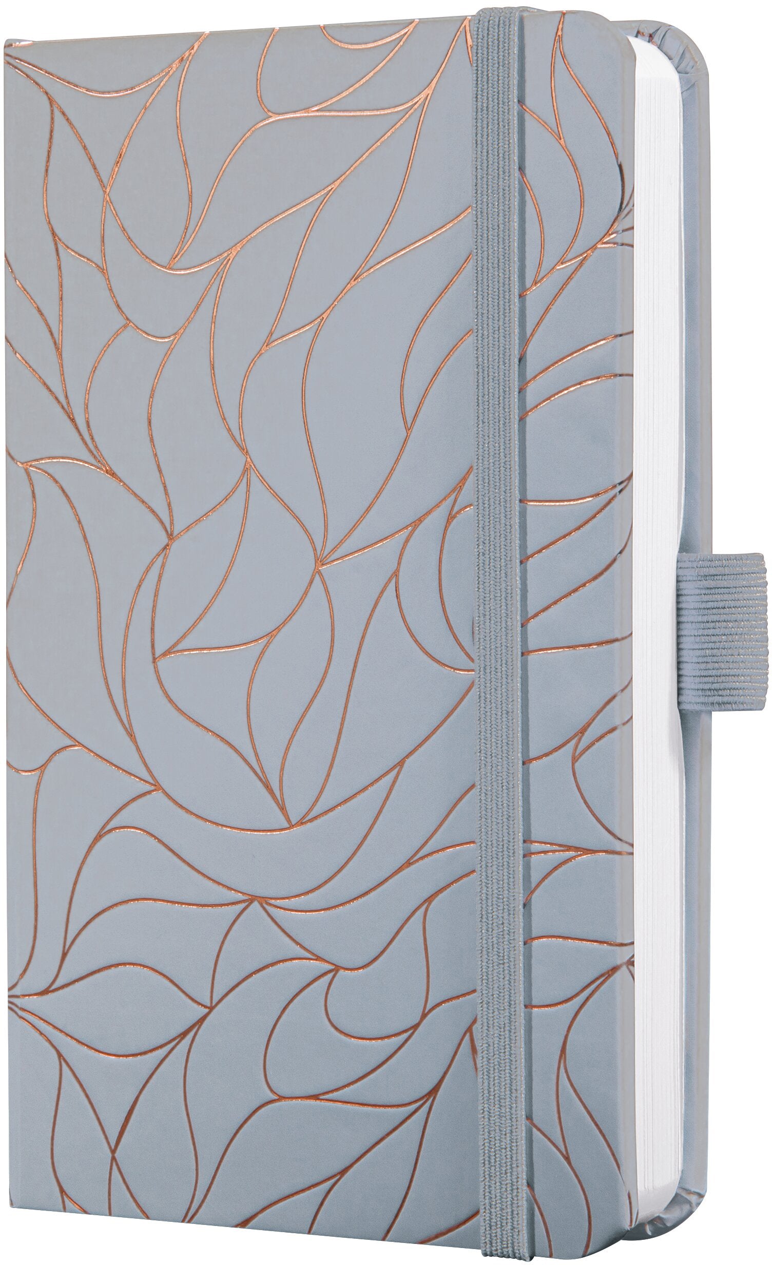 Jolie Beauty – Wochenagenda 2027, 1 Woche/2 Seiten, A6, Hardcover, Twilight Grey