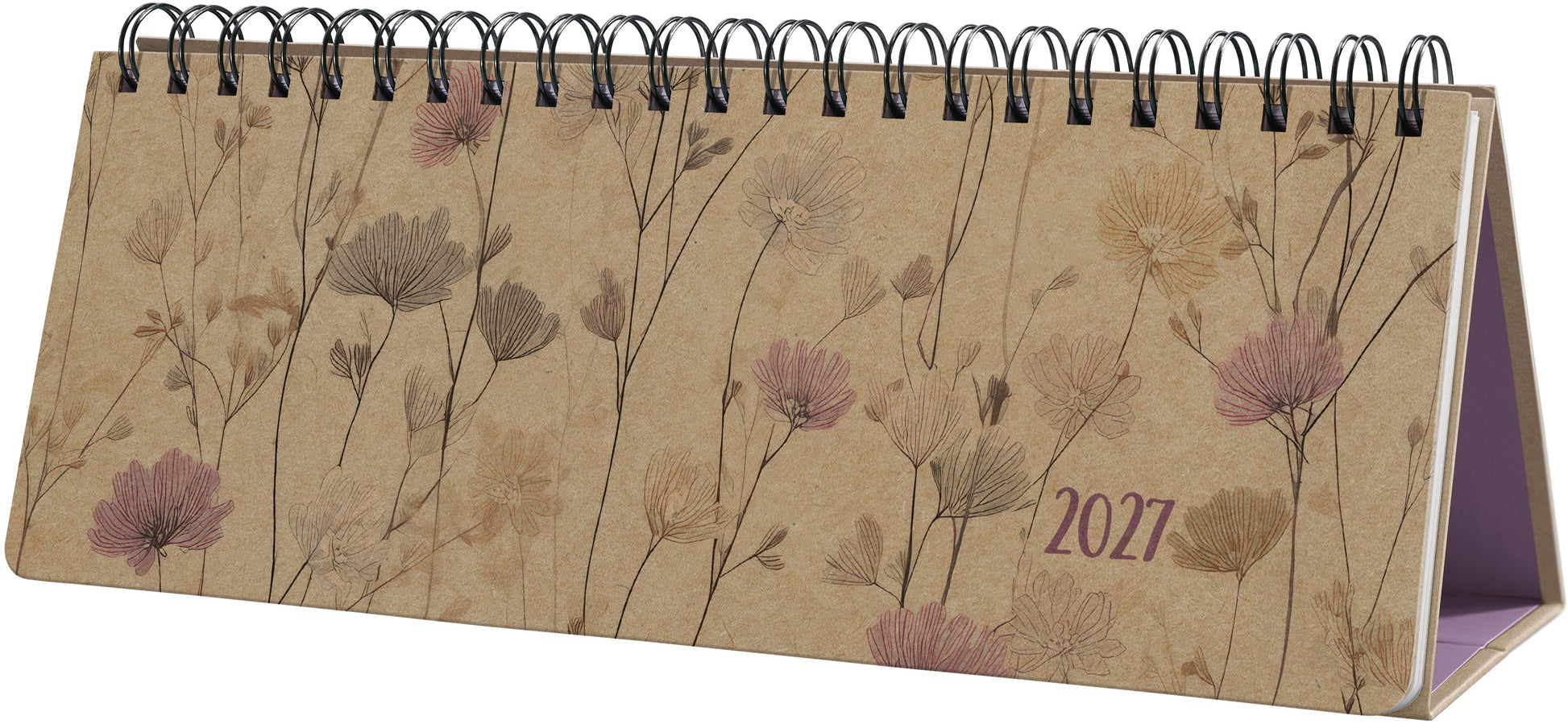 Jolie Pultkalender Pure – 1 Woche/2 Seiten, 30 × 15,4 cm, 2027, Steller