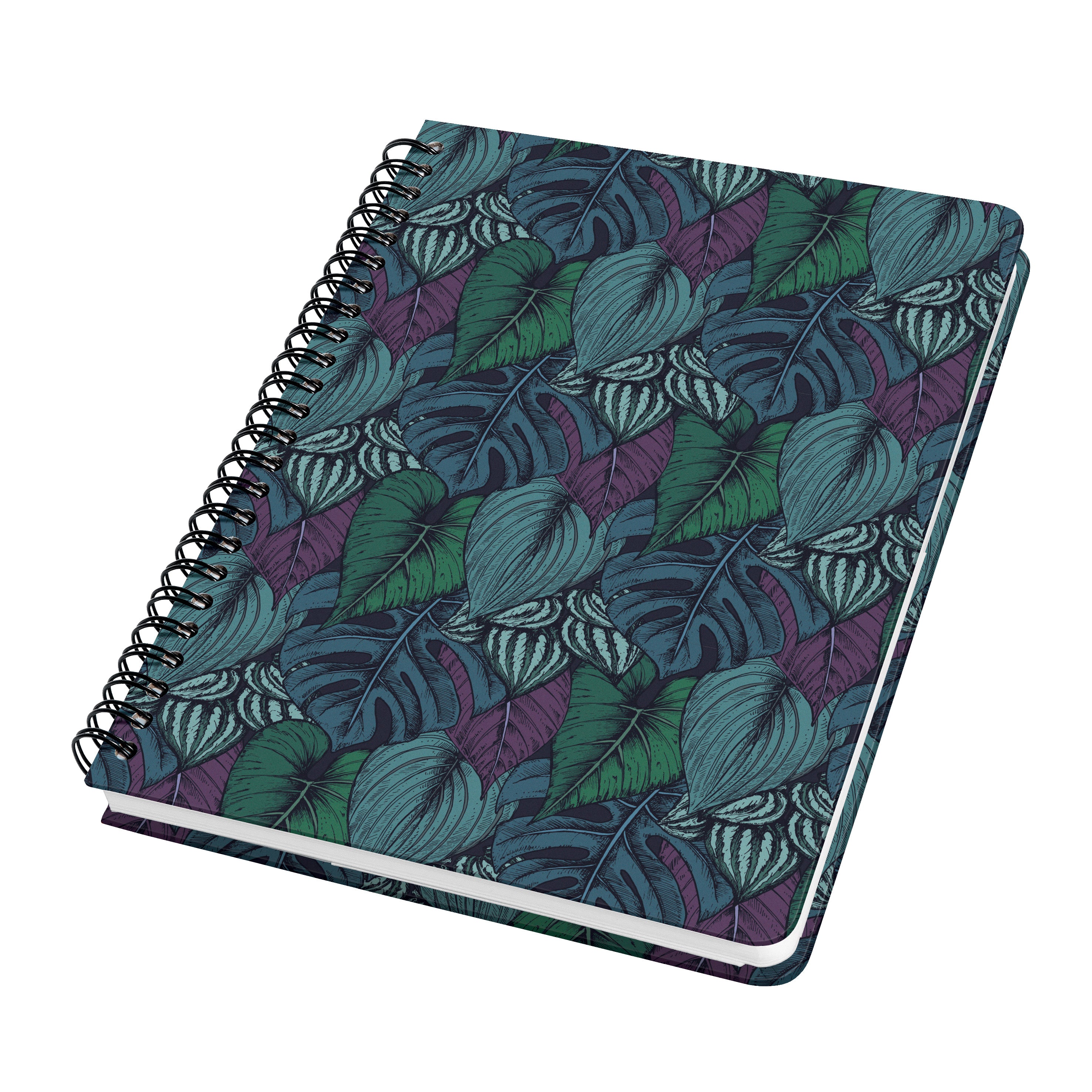 Jolie Spiralbuch – 160 × 215 mm – punktiert – 120 Seiten, mikroperforiert, Einstecktasche, Jungle Dreams