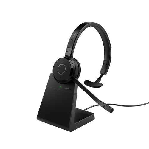 Jabra Evolve 65 TE, Link 390a MS – Mono Headset – Bluetooth, USB‑A – für Microsoft Teams