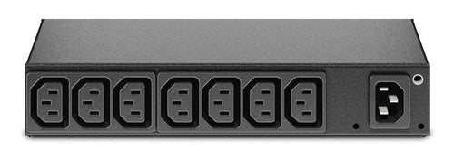 APC Basic Rack-PDU 2300 W – C13×8 – 120–240 V/10 A Eingang – 0U/1U – Schwarz