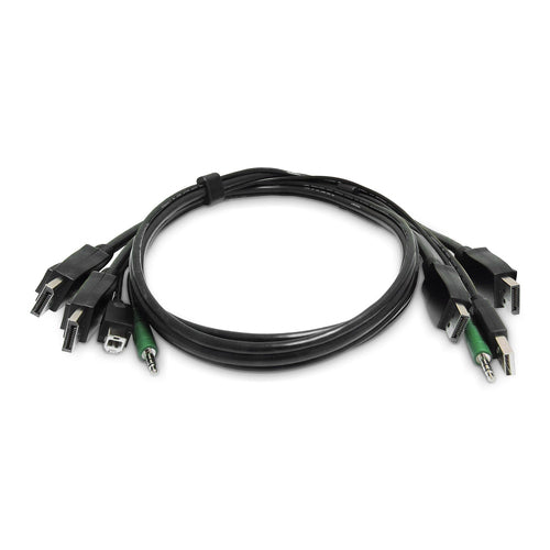 StarTech.com KVM-Kabelsatz (Mehrfachstecker, z. B. DVI/USB/Audio) – 1,8 m
