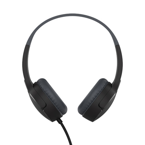 Belkin SoundForm Mini – On-Ear Kopfhörer – kabelgebunden, für Kinder – schwarz