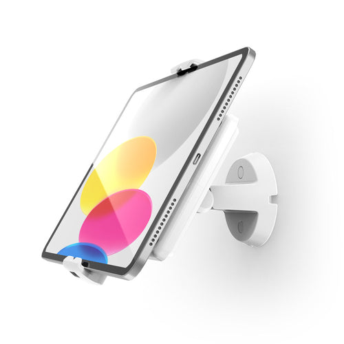 Compulocks Tablet-Wandhalterung – für 7–13″, VESA 75×75/100×100, neigbar – Weiss