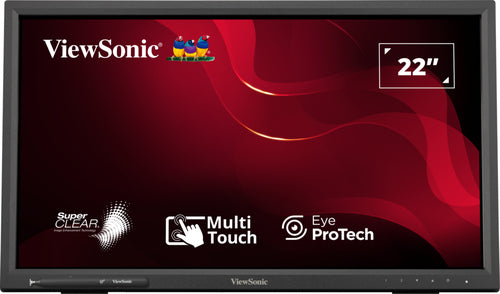 Viewsonic TD2223-2 – Monitor, 22", 1920 × 1080 (Full HD), Touch, 250 cd/m²