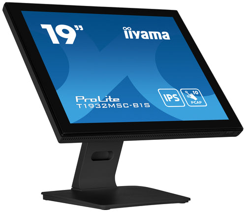 iiyama T1932MSC-B1S 19" PCAP 10-Touch – Zero-Bezel