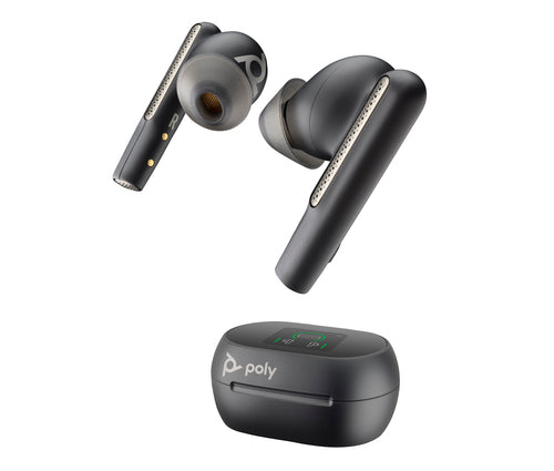 Poly Voyager Free 60+ UC M Carbon – In-Ear Headset – Bluetooth, ANC – Schwarz – bis 16 h