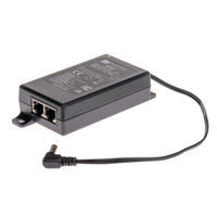 Axis 02044-001 PoE-Splitter PoE zu 5 V – IEEE 802.3af, 5 V/12,5 W (2,5 A), 2× RJ-45, 0,3 m, Schwarz