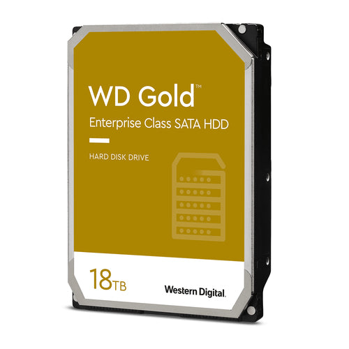 Western Digital WD Gold 18 TB – 7200 U/min, SATA 6 Gb/s