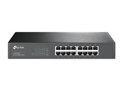 TP-Link TL-SG1016D – Switch – 16×GbE, L2, 1U