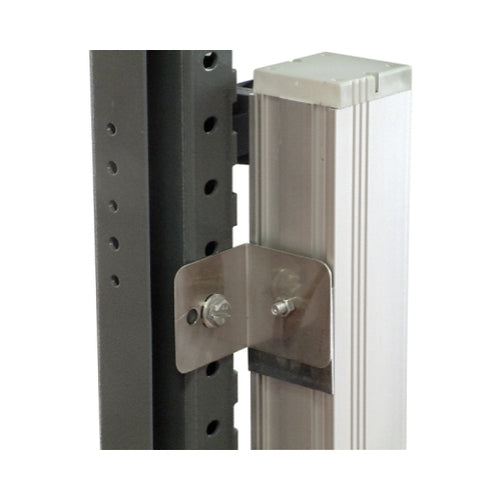 Schneider Electric Montageschelle, Aluminium/Stahl, 60×110×100 mm, Set 2 Stk. – grau