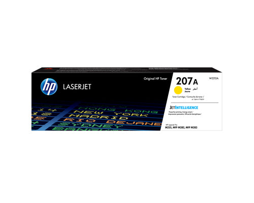 HP Toner 207A – Gelb, 1250 Seiten – für Farb-Laserdrucker/Multifunktionsgeräte