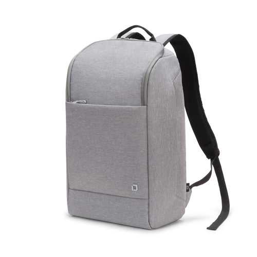 DICOTA Notebook-Rucksack bis 15,6" – Tablet-Fach, aus recycelten Materialien – Grau