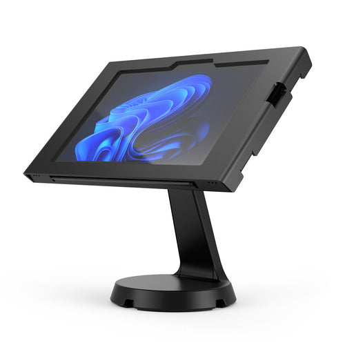 Compulocks Tablet-Tischhalterung für Surface Go (1.–4. Gen.) – 10,0–10,5" – Schwarz