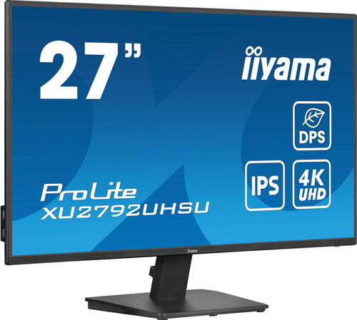 iiyama ProLite XU2792UHSU-B6 – Monitor, 27" 3840 × 2160 (UHD 4K), IPS, 350 cd/m²