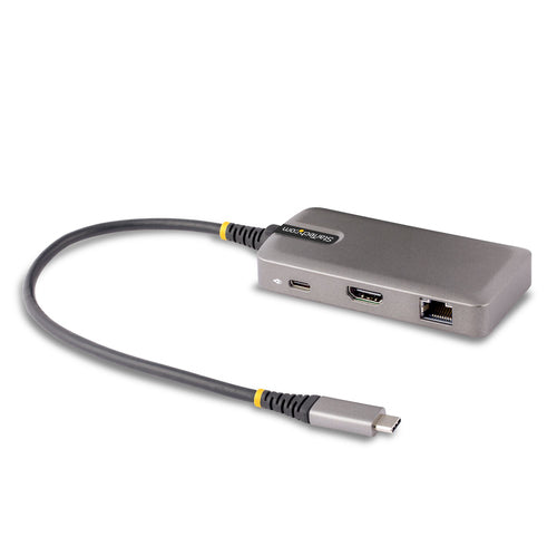 StarTech.com Multiport-Adapter – USB-C, 1× HDMI, 2× USB-A, 1× USB-C, 100 W PD, GbE, für Windows/Mac/ChromeOS