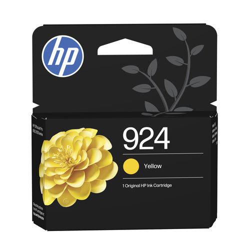 HP 924 Gelb Tintenpatrone (Original) – 400 Seiten – für HP OfficeJet Pro 8120e/8130e/8135e/8122/8128/8134