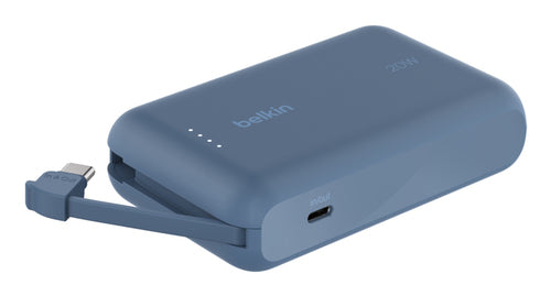 Belkin Powerbank 10000 mAh, PD, USB-C, Blau