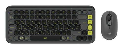 Logitech POP Icon Combo – Tastatur, Graphit
