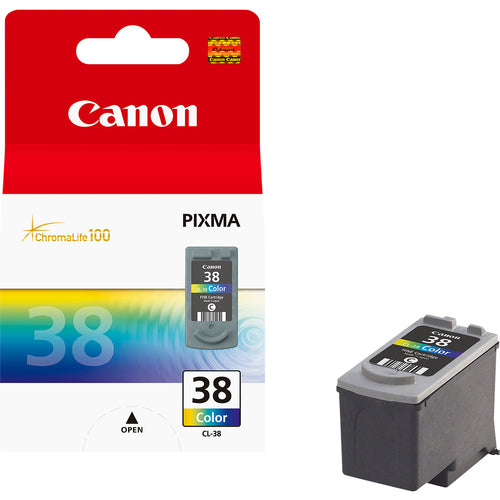 Canon Tintenpatrone CL-38 (Farbe), farbig, 207 Seiten – für Tintenstrahldrucker/Multifunktionsgeräte