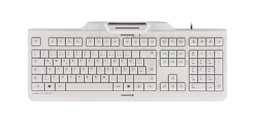 CHERRY KC 1000 SC – Tastatur, kabelgebunden (USB), UK-Layout (EN), Fullsize (mit Ziffernblock) – für Windows