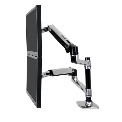 Ergotron LX Dual Stacking Arm MIS-D – Monitorarm, Dual, bis 24", 18,1 kg, Lift
