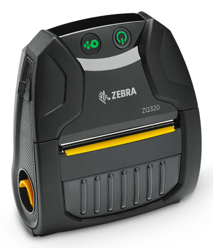 Zebra ZQ320 Plus – Mobiler Handdrucker, Thermodirekt, für Etiketten bis 72 mm, USB, Bluetooth, 203 dpi