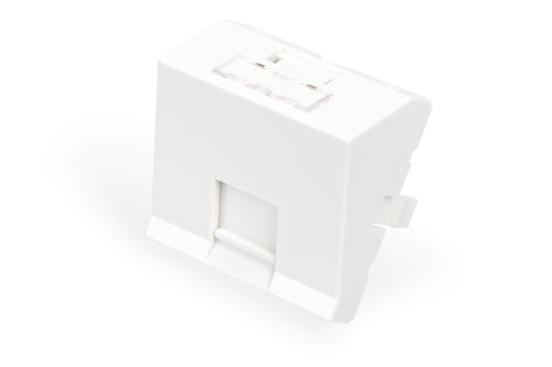 Digitus DN-93802-5-SH – Frontplatte 1× Keystone-Modul – 45×45 mm, abgewinkelt, für Rahmen, 1 Stück