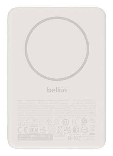 Belkin Slim MagSafe Powerbank 10'000 mAh – Qi2 7,5 W, beige