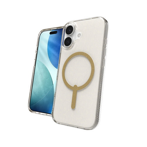 ZAGG Milan Snap Backcover – für Apple iPhone 17, MagSafe, Graphen, Gold, bis 4 m Sturzsicher