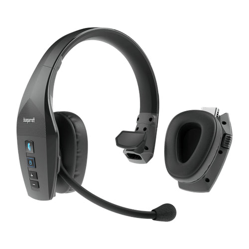 BlueParrott S650-XT Office-Headset – Over-Ear, Stereo, Kabel + BT, ANC, Schwarz, BT 5.1