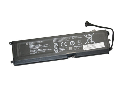 BTI Notebook-Akku – für Razer Blade 15 Base 2020 – 65 Wh, 15,4 V (4 Zellen) – Schwarz