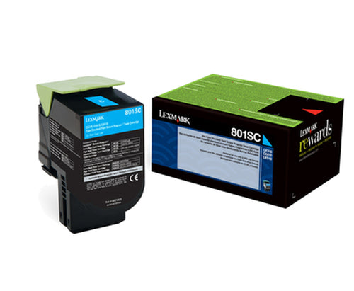 Lexmark Toner – cyan, 2000 Seiten