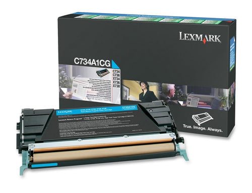 Lexmark Toner – cyan, 6000 Seiten